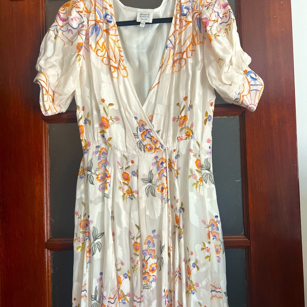Hoor overlap dress Hemant & Nandita